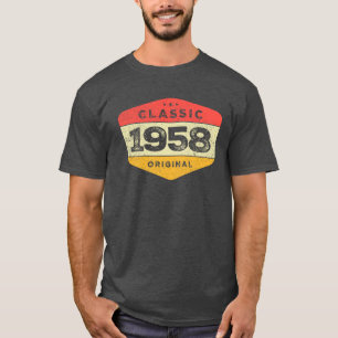 Classic 1958 65th Birthday Vintage T-Shirt
