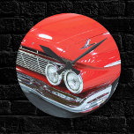 Classic 1961 Chevrolet Impala Round Clock<br><div class="desc">Classic 1961 Chevrolet Impala</div>