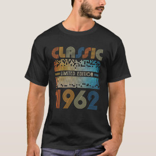 Classic 1962 Limited Edition Music Lover Born In 1 T-Shirt