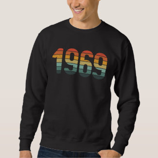 Classic 1969  BDay Vintage Sunset Sweatshirt