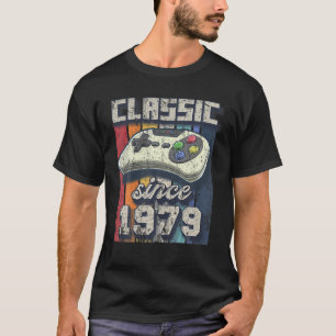 Classic 1979 43Rd Birthday Retro Video Game Contro T-Shirt
