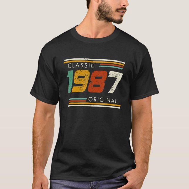 Classic 1987 Original Vintage T-Shirt (Front)