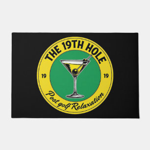 Classic 19th Hole Golf Doormat