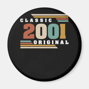 Classic 2001 Original 21st Birthday 21 Year Old Magnet