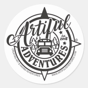 Classic 3" Round Stickers