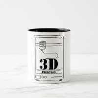Classic 3D Printer Coffee Mug