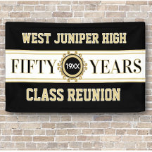 Classic 50th Reunion Celebration Banner