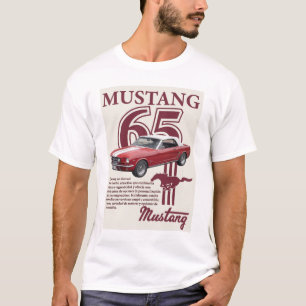 Classic '65 Mustang Convertible Graphic T-Shirt