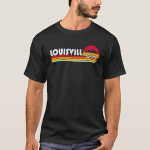 Classic 70s 80s Souvenir Vintage Retro Louisville T-Shirt
