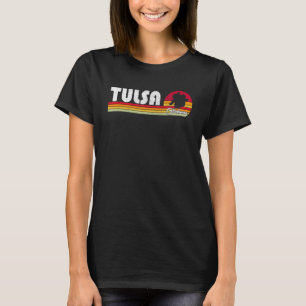 Classic 70s 80s Souvenir Vintage Retro Tulsa oklah T-Shirt