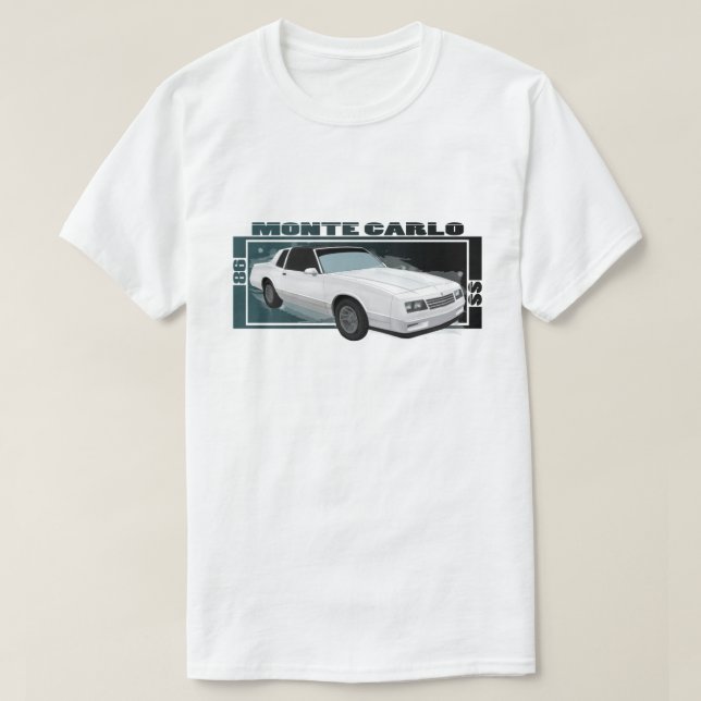 Classic 86 Monte Carlo SS graphic T-Shirt (Design Front)