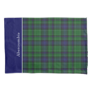 Classic Abercrombie Tartan Plaid Pillow Case