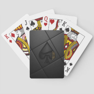 Classic Ace of spades back Playing Cards