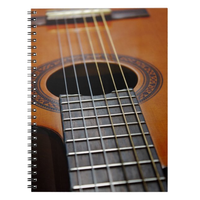 Classic Acoustic Guitar Notebook (Front)