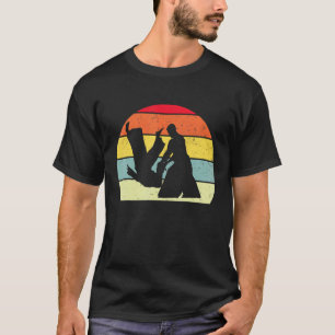 Classic AIKIDO Karate Judo Cool martial arts retro T-Shirt