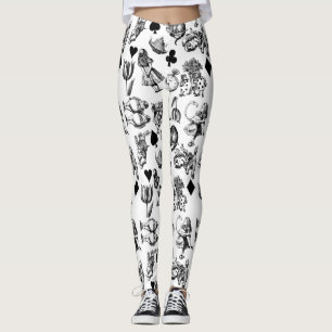  Classic Alice in Wonderland Characters: Original  Leggings