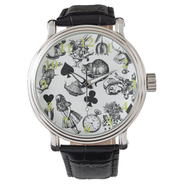  Classic Alice in Wonderland Characters: Original  Watch (Front)