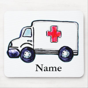 Classic Ambulance Mouse Pad