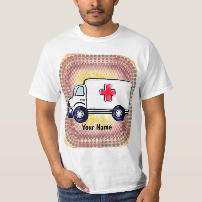 Classic Ambulance  T-Shirt (Front)