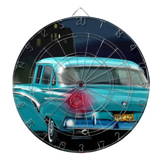 Classic American 50'S Style Automobile. Dartboard