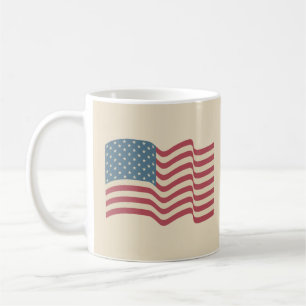 Classic American Flag Coffee Mug