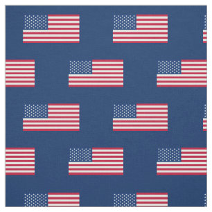 Classic American Flag Fabric