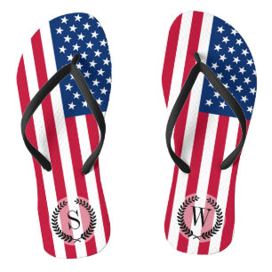 Classic American Flag Thongs