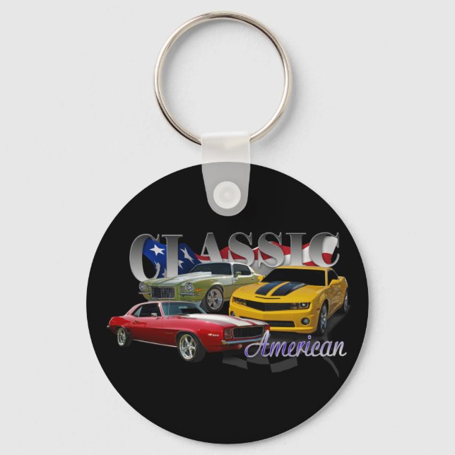Classic American Key Ring (Front)