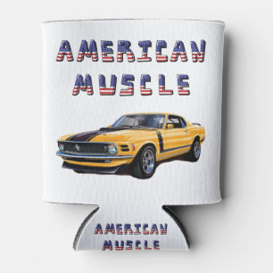 Classic American Muscle Car Mustang Boss 302 Can Cooler