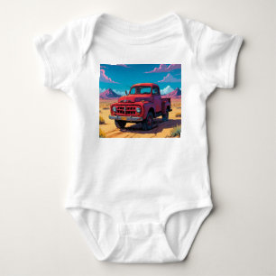Classic American Pickup Baby Bodysuit