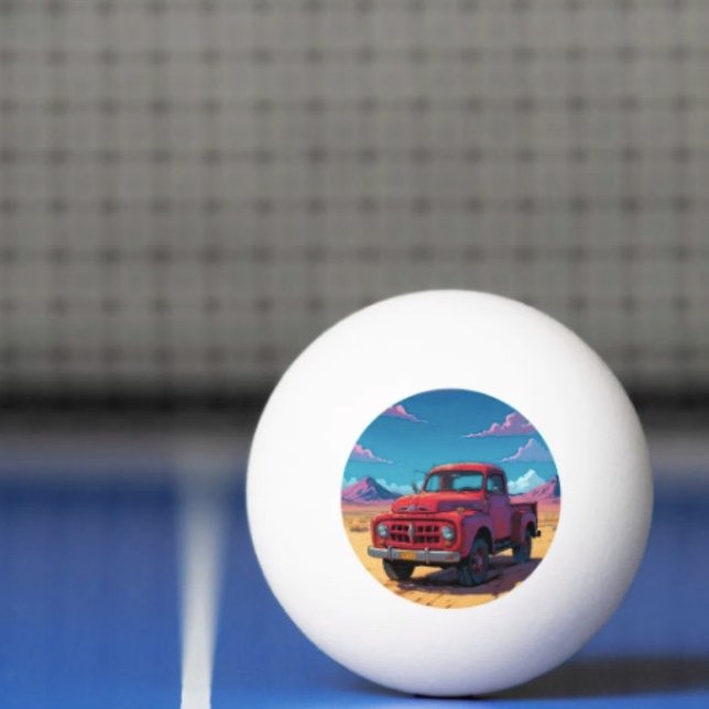 Classic American Pickup Ping Pong Ball  (Creator Uploaded)