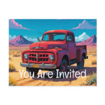 Classic American Pickup Truck 