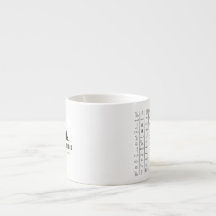 Classic Ancient Egyptian Hieroglyphics Script Mug