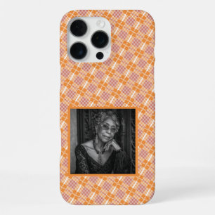 Classic Anniversary Gifts For Him Plaid Pattern iPhone 16 Pro Max Case