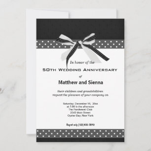 Classic Anniversary Invitation