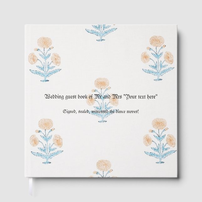 Classic Ares & Aphrodite Foil Guestbook (Front)