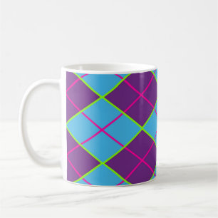 Classic Argyle Pattern Coffee Mug