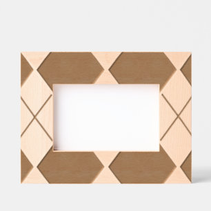 Classic Argyle Pattern Etched Frames
