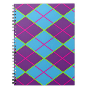 Classic Argyle Pattern Notebook