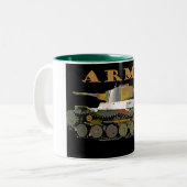 Classic Army Tanker Coffee Mug (Front Left)