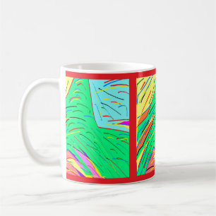 Classic Art chunky patterns near pastels Coffee Mug