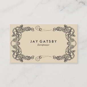 Classic Art Deco/Art Nouveau Business Card