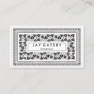 Classic Art Deco/Art Nouveau Business Card