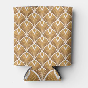 Classic art deco: geometric pattern. can cooler