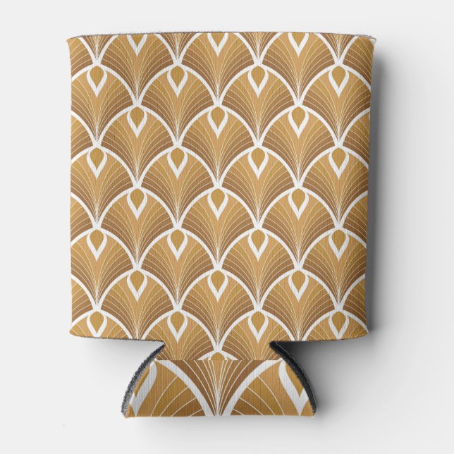 Classic art deco: geometric pattern. can cooler (Front)
