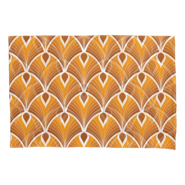 Classic Art Deco Geometric Pattern Pillowcase (Front)