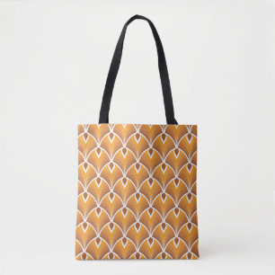 Classic Art Deco Geometric Pattern Tote Bag