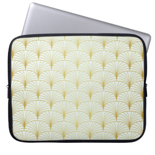 Classic Art Deco Seamless Pattern. Geometric Styli Laptop Sleeve