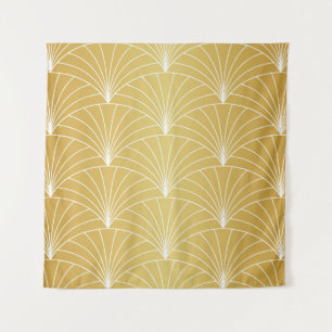 Classic Art Deco Seamless Pattern. Geometric Styli Tapestry