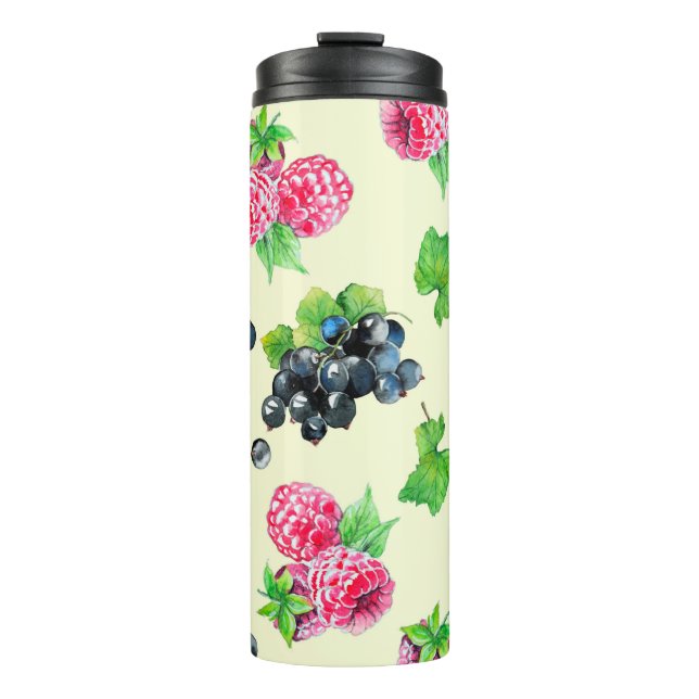 Classic art deco seamless pattern. geometric styli thermal tumbler (Front)